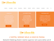 Tablet Screenshot of hotel-sonne-sole.it